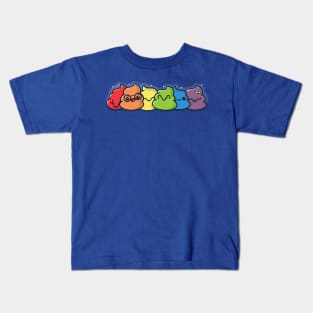 Rainbow poops Kids T-Shirt